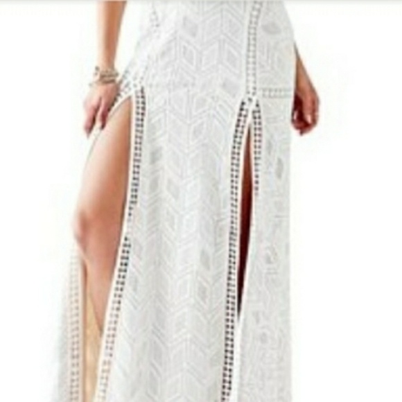 Guess Dresses & Skirts - NWT Guess sunset geo lace maxi dress